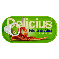 Anchovy Fillets in Olive Oil 46g