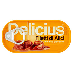Anchovy Fillets in Spicy Sauce 50g