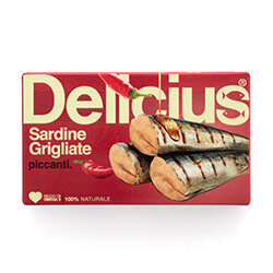 Grilled Sardine with Chilli in Olive Oil 90g