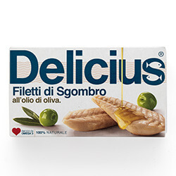 Mackerel Fillets in Olive Oil 125g