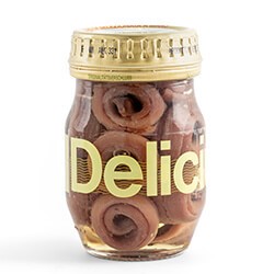 Rolled Anchovy Fillets in Olive Oil 90g