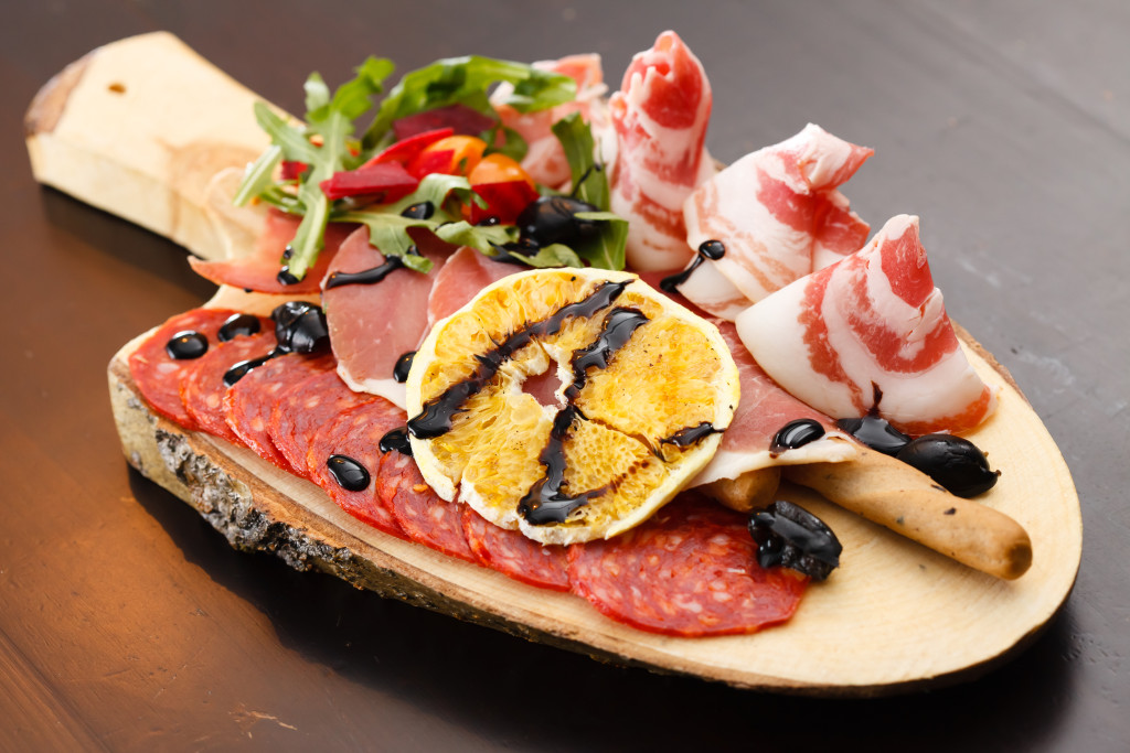 meat appetizer