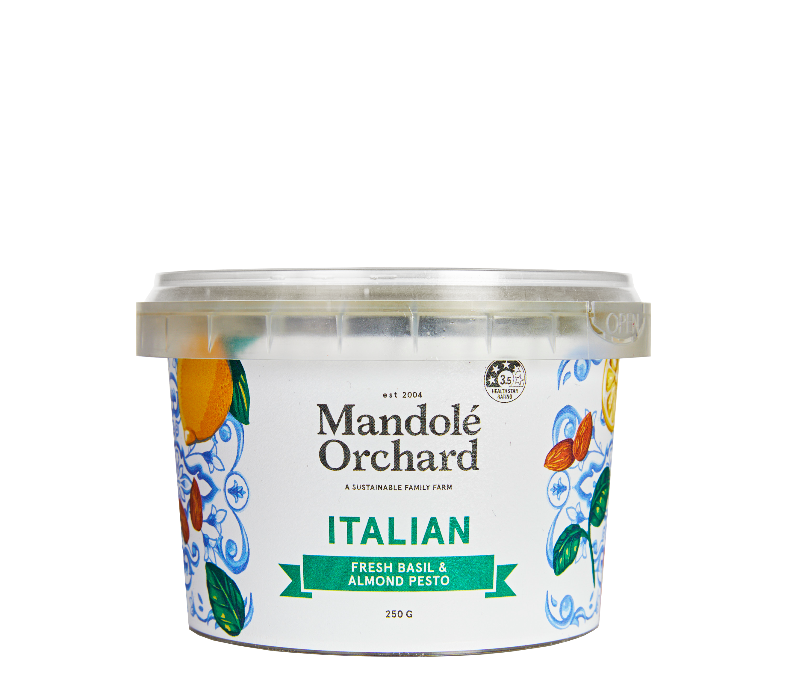 02MOD495-Mandole Orchards-Dip Almond Based ITALIAN 250g (8)-hero-1