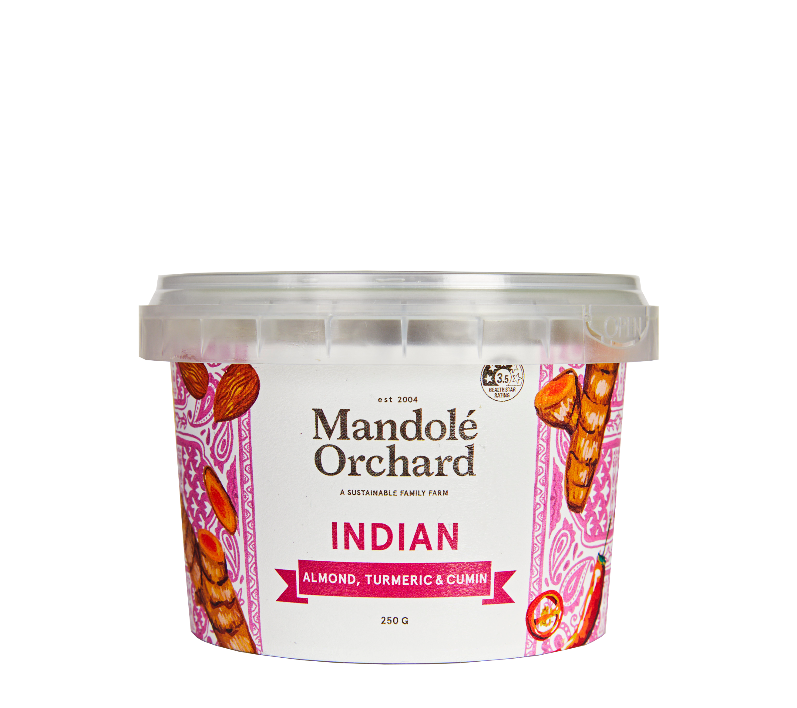 02MOD563-Mandole Orchards-Dip Almond Based INDIAN 250g (8)-hero-1