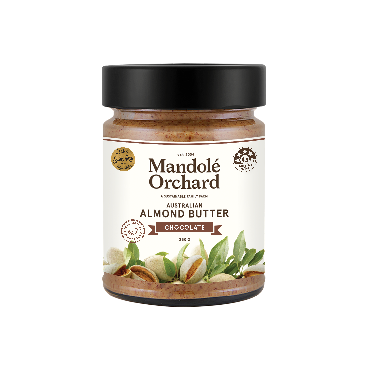 05MOB280 Butter Almond CHOCOLATE 250g