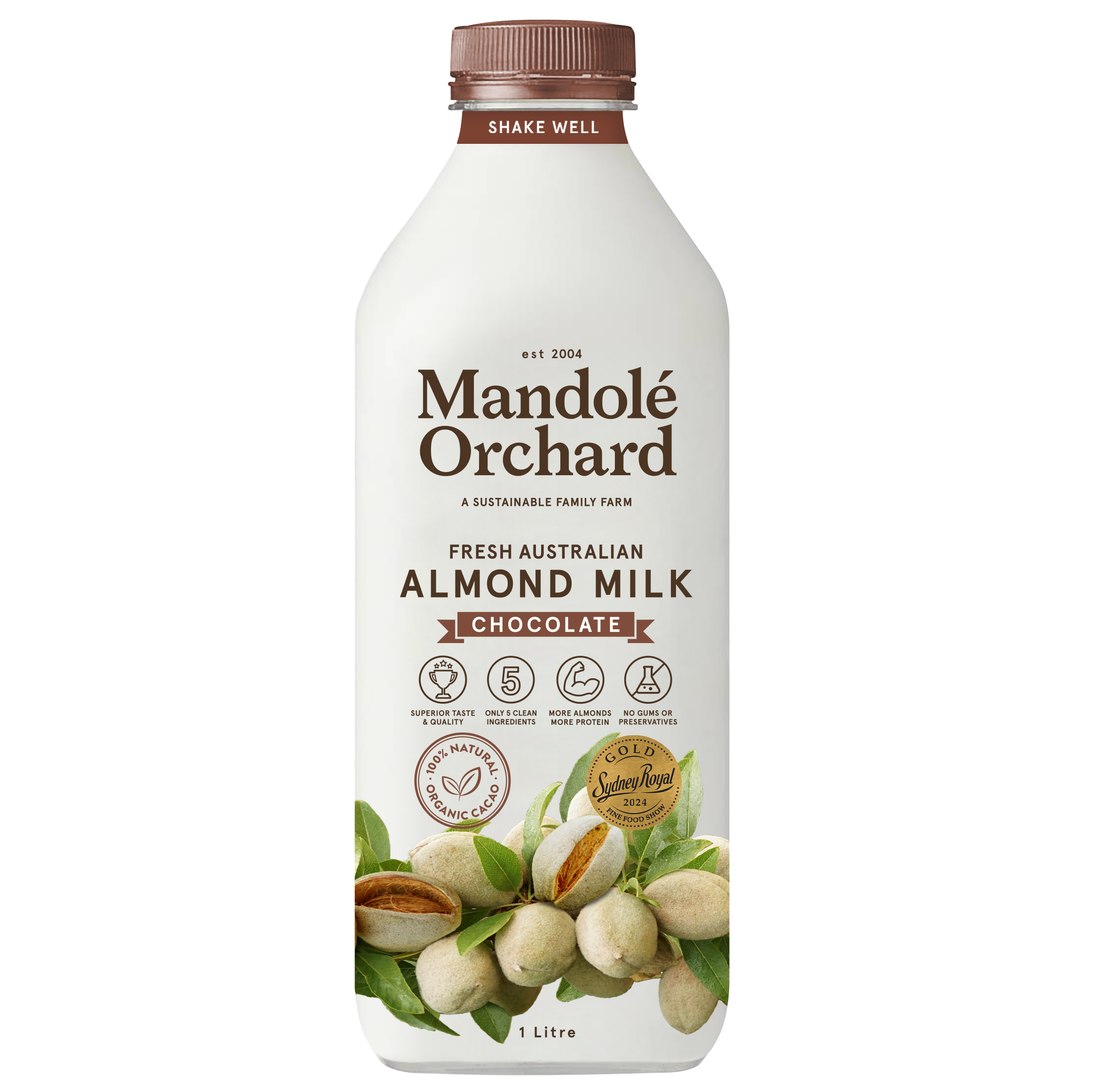 05MOM075 Milk Almond CHOCOLATE Fresh 1L
