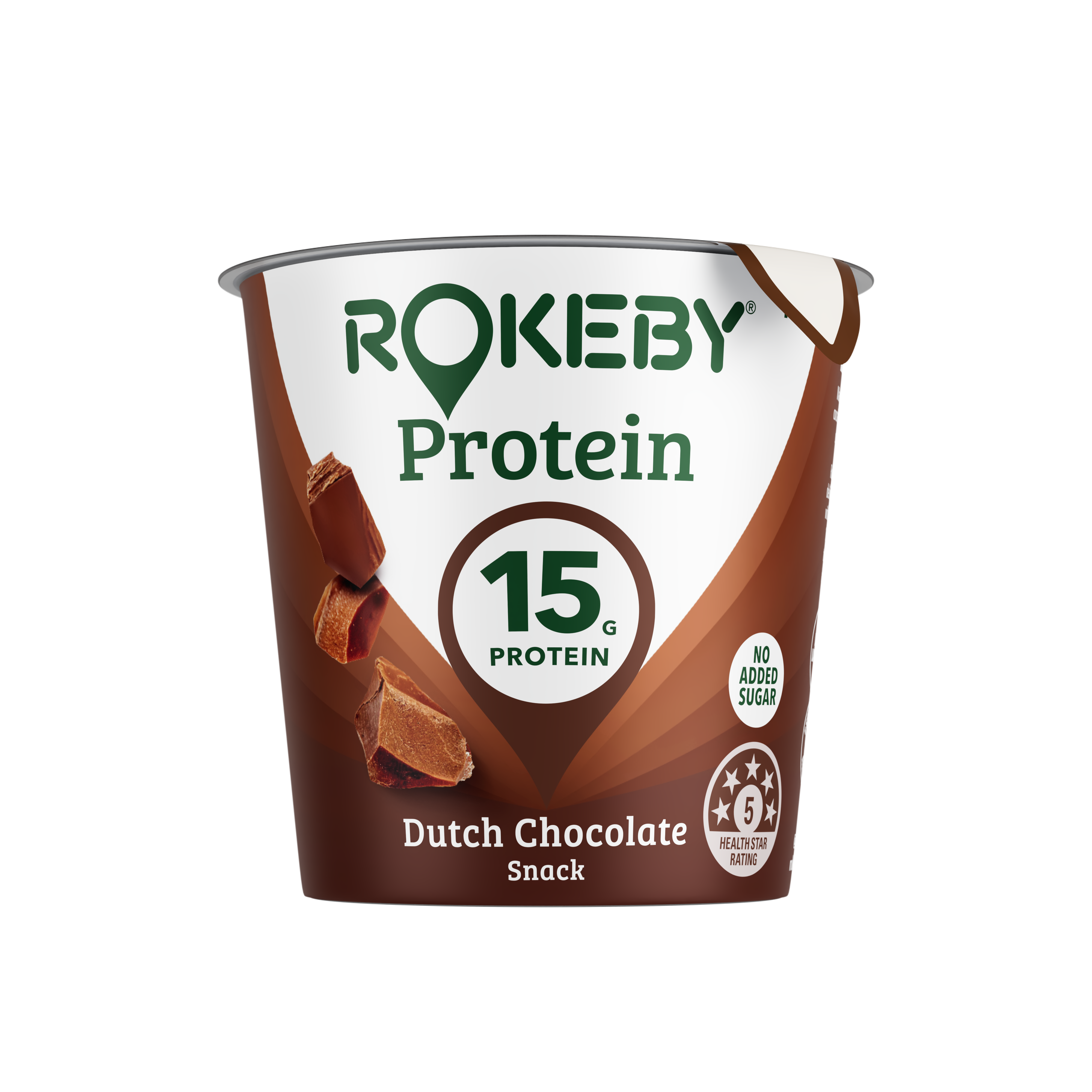 05RN668-Rokeby-Yoghurt Protein Dutch Chocolate 160g TUB (12)-hero-1