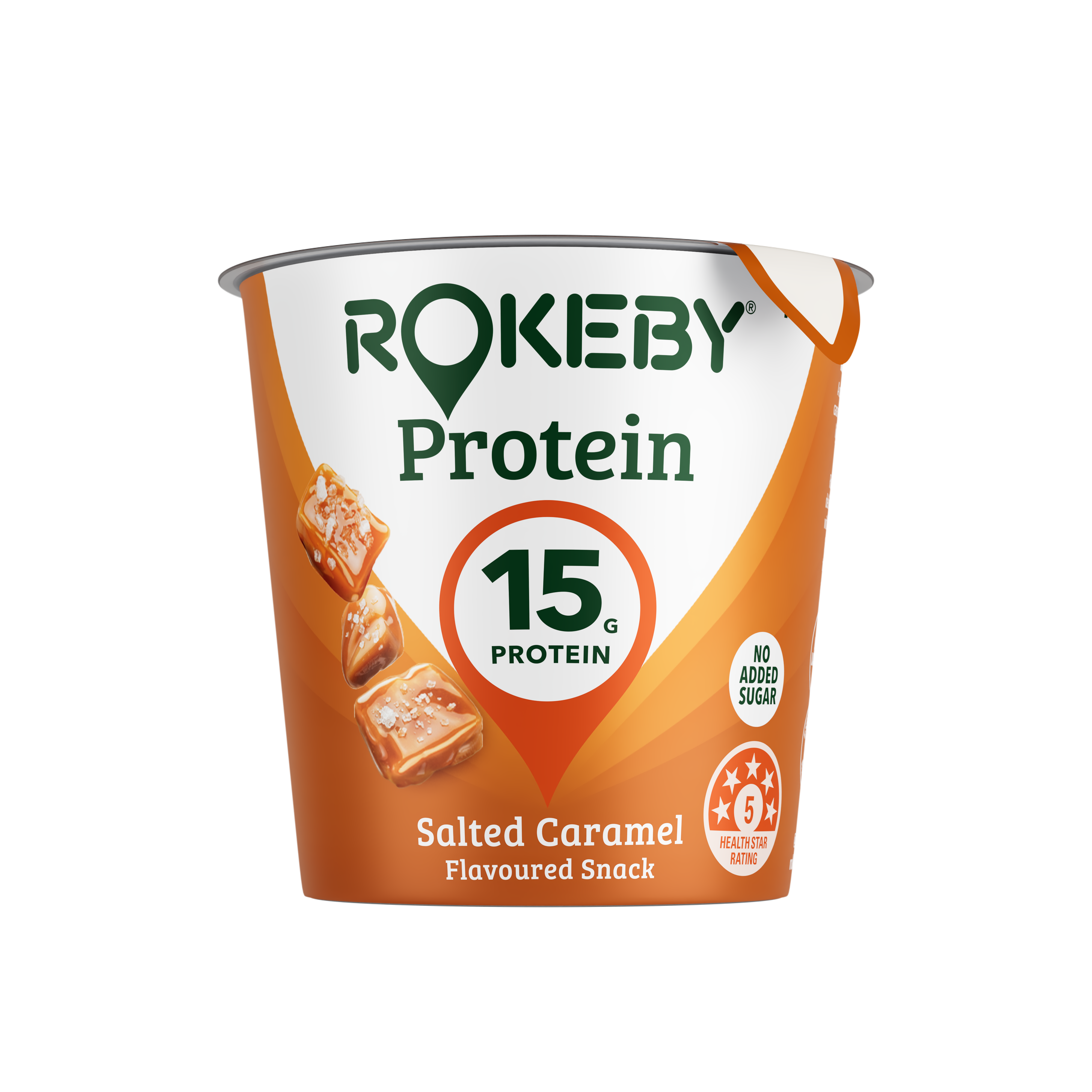 05RN705-Rokeby-Yoghurt Protein Salted Caramel 160g TUB (12)-hero-1
