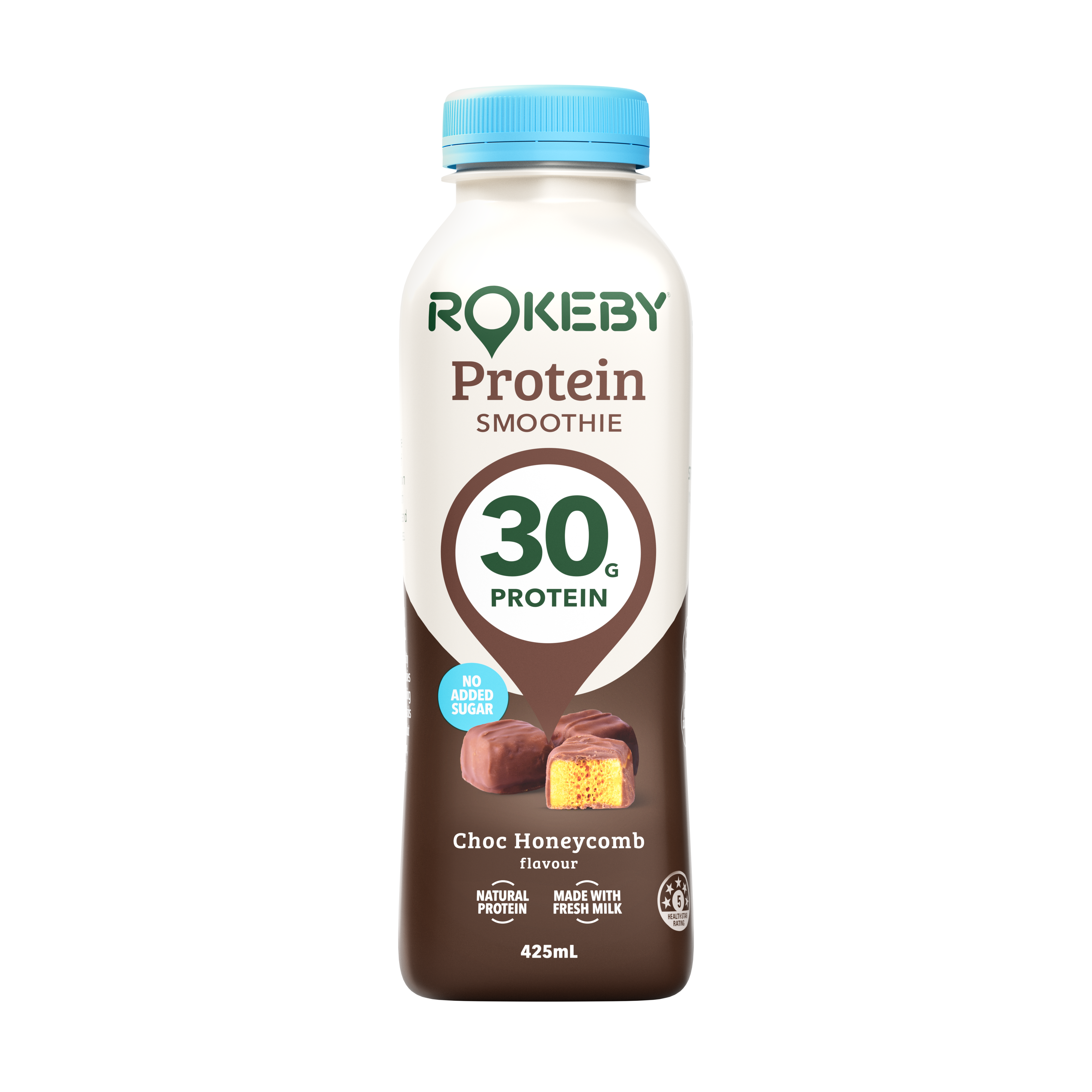 5RN590-Rokeby-Smoothie Protein Choc Honeycomb 425mL (12)-hero-1